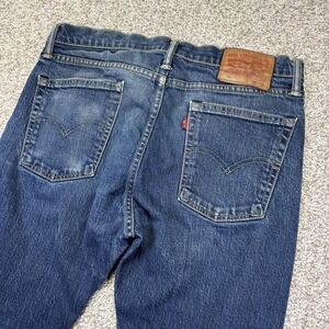 Levis 511 Slim Jeans Mens 32x34 Blue Medium Wash Straight Stretch Denim Pants